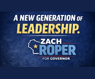 Zach Roper Democratic candidate for Wisconsin Governor 2026