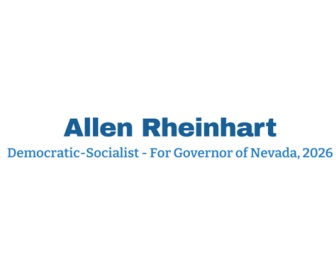 Allen Rheinhart Democratic-Socialist candidate for Illinois Governor 2026