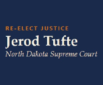Jerod E. Tufte No Party Affiliation candidate for North Dakota State Supreme Court 2026