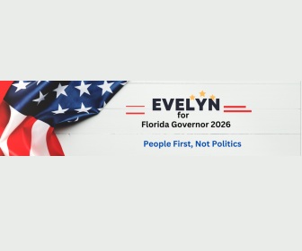 Evelyn Castillo-Bach Democratic candidate for Florida Governor 2026