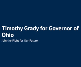 Timothy Grady Independent candidate for Ohio Governor 2026