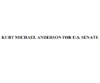 Kurt Michael Anderson Democratic candidate for Minnesota U.S. Senator 2026
