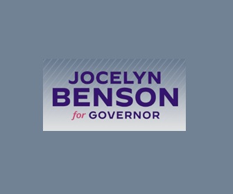 Jocelyn Benson Democratic candidate for Michigan Governor 2026